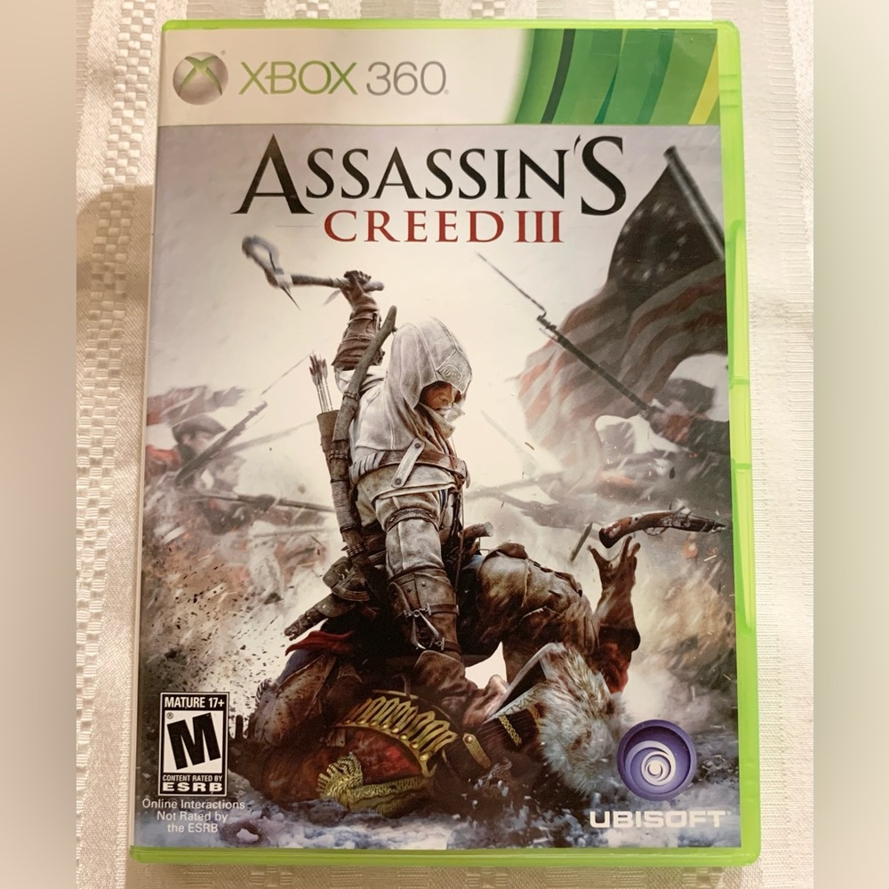 Assassins Creed 3 XBOX 360 Video Game